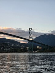 bridge over the river