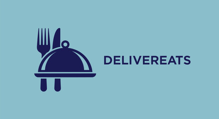Food Delivery Service Logo Design.