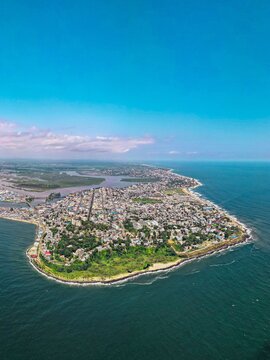 Aerial View of Monrovia, Liberia