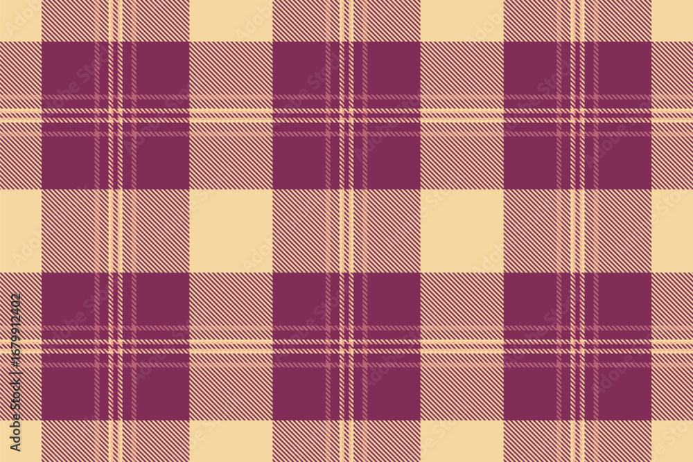 Poster classic checkered design with bold intersecting lines. evokes tradition and warmth, perfect for back