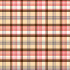 Seamless Fabric Texture with Checkered Design