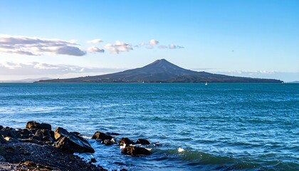 Coastal view of a volcanic island (1)