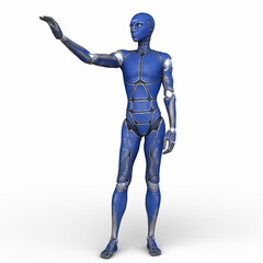ロボット　3DCGレンダリング