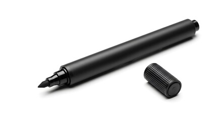 Unleash Your Creativity with this Sleek Black Marker for Bold Designs and Precise Lines perfect for artists and designers everywhere