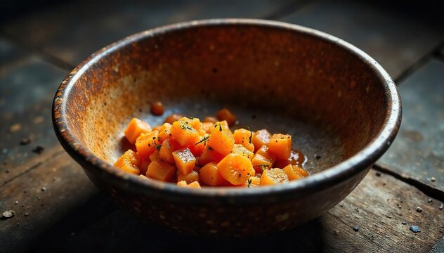Close-up of an empty bowl, a stark depiction of hunger and food scarcity; highlighting the emptiness and the urgent need for sustenance , kitchenware, starvation