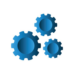Gear icon design template