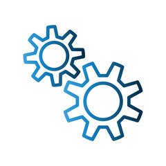 Gear icon design template