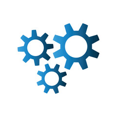 Gear icon design template