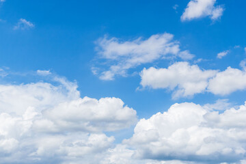晩夏の空　午後の澄んだ青空と雲31