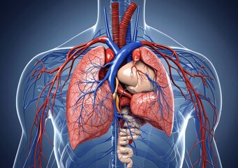 Comprehensive overview of the human cardiovascular system, including the heart and blood vessels.