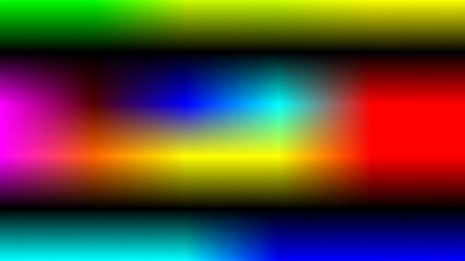 Blue purple red green tosca and black gradient background.