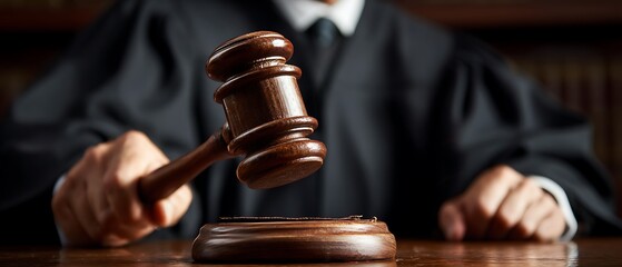 legal authority striking mallet during hearing
