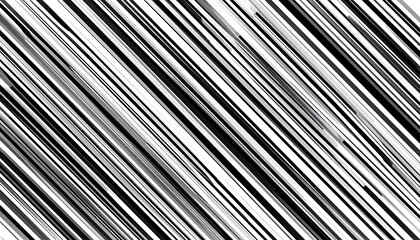 Diagonal lines in various shades of gray and black create a dynamic, abstract pattern.