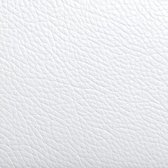 Close-up texture of white leather with a fine grain pattern.