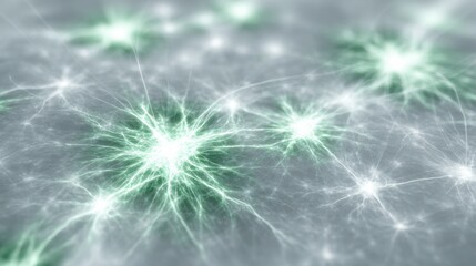 Exploration of Neural Connections and Synapses in a Vibrant Digital Representation of Brain Activity During Neural Transmission