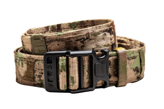 Camouflage Tactical Belt with Quick-Release Buckle