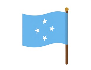 Simple flag illustration