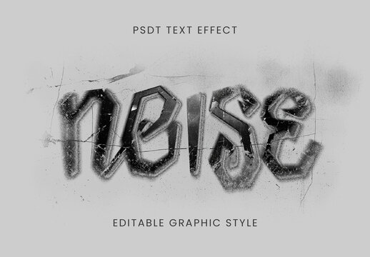 Spray Graffiti Grunge Ink Text Effect