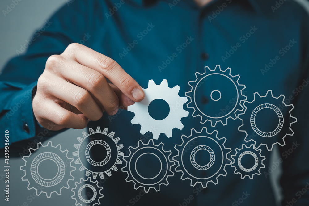 Poster business process automation and integration solutions for enhanced efficiency and productivity