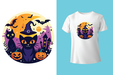 Halloween quote and element design asset for craft, printable, sublimation, card for Cutting Machines, Halloween design for shirt, mug, Tumbler, Bag, Suitable for women, Vector for Trendy women shirts