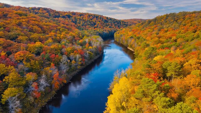 Autumn River Journey
