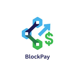 BlockPay logo showcasing secure and efficient blockchain payment solutions.