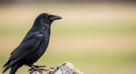 crow on the ground