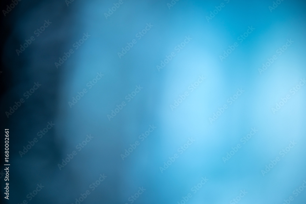 Poster smooth and blurry gradient background featuring a blend of blue and turquoise, creating a vibrant an