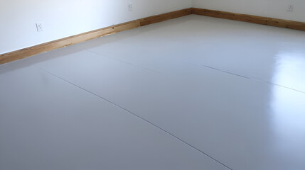 Obraz premium closeup applied primer on the floor