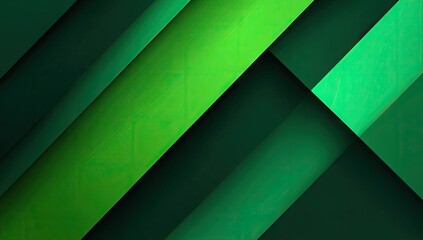 Abstract green diagonal stripes, layered texture