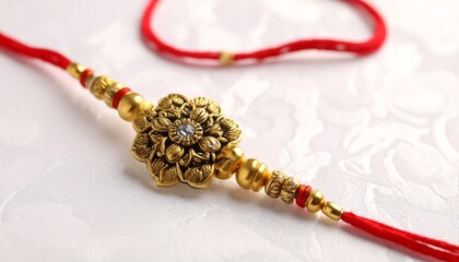 Ornate Rakhi bracelet, intricate design