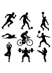 Sports Silhouette