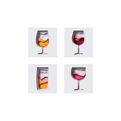 Alcoholic Drinks Refreshing Beverages Cheers Celebration Cheers to Success Cheers to a New Beginning Isolated Transparent