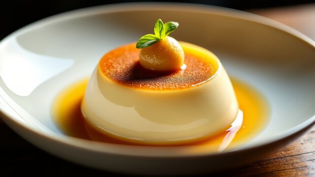 Portuguese aletria dessert in white bowl
