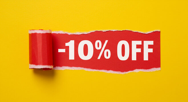 Score huge savings now with a super ten percent discount offer today only with vibrant, bold colors