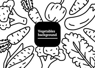 Vegetables illustration with white background, food packaging, menu illustration hand drawn print ads, food business, restaurant