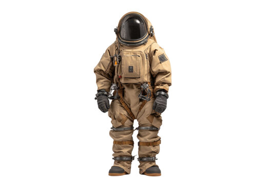 Pressure Environmental Suit on Transparent Background