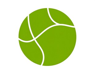 Green ball graphic