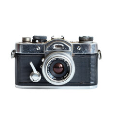 Vintage camera, front view