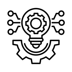 Obraz premium digital transformation icon