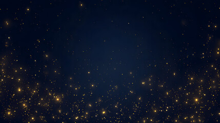 검은 배경 위 황금빛 반짝임 배경