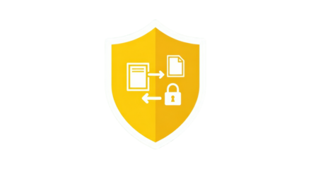 Secure Data Transfer and Protection Concept.