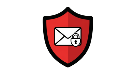 Secure Email Protection Shield and Lock 1.