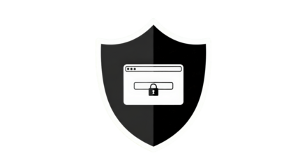 Secure Online Data Protection Concept.