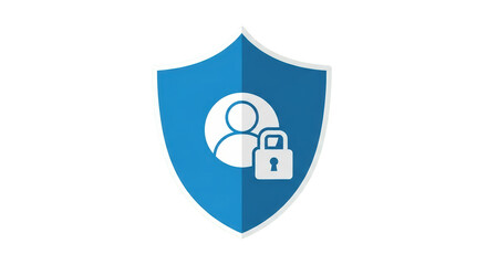 Secure User Profile with Shield Icon.