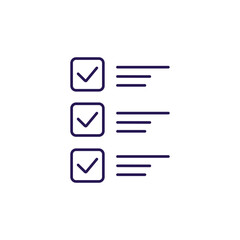 Task Completion Icon – Workflow, Schedule, and Productivity Vector