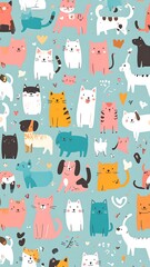 Cute animal pattern