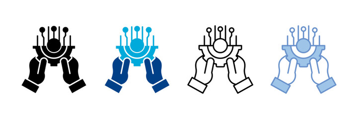 Change Management  Icon Set Multiple Style Collection