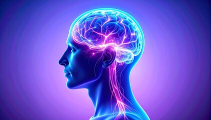 Fototapeta premium Brain idea flow