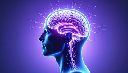Fototapeta premium Brain idea flow